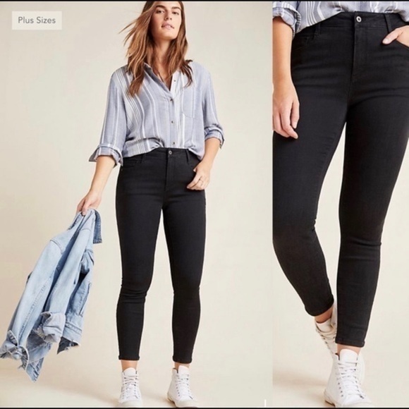 Anthro Pilcro and the Letterpress Denim Leggings - Picture 4 of 7